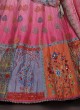 Shaded Pink Color Lehenga Choli